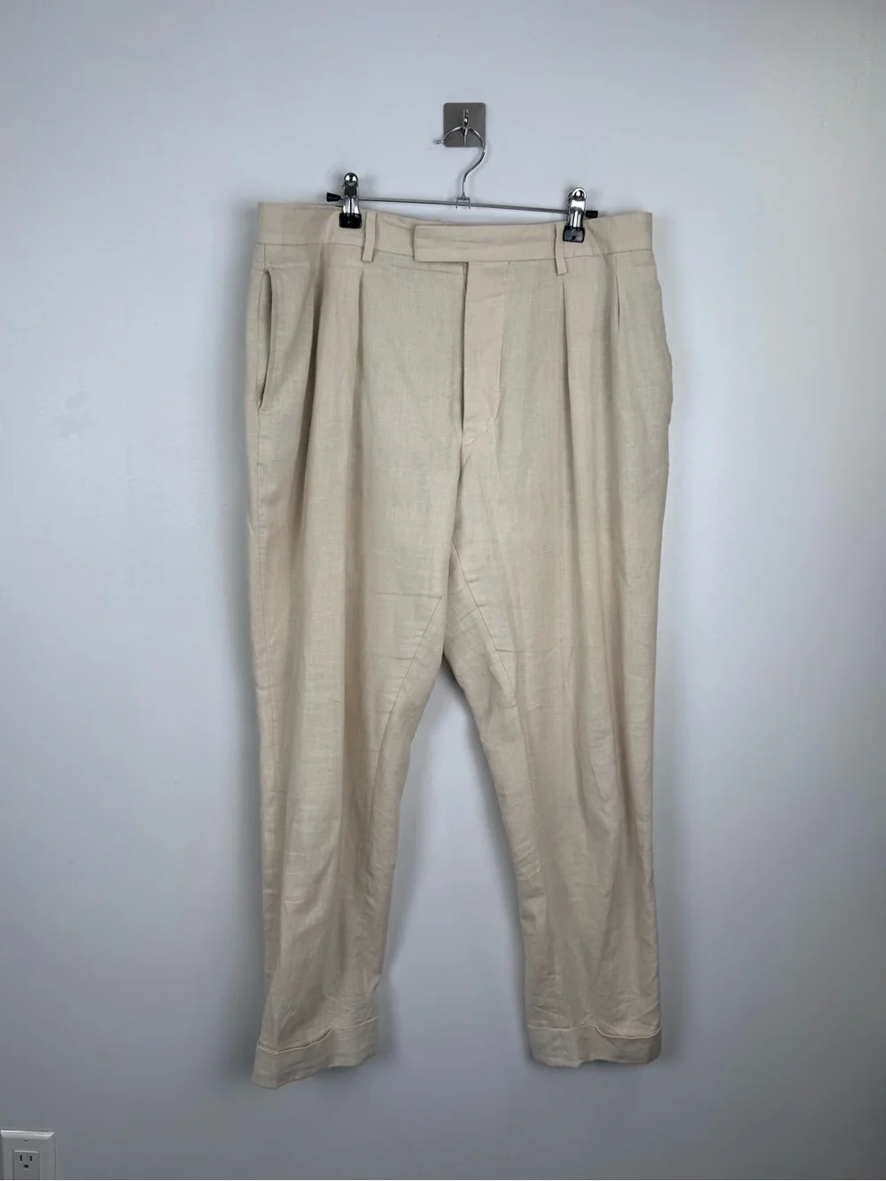Octobre Editions Men Young Trouser Pleated Pant FR 44 (US 34)